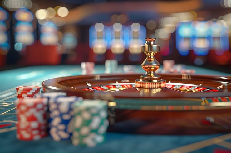 Casino Hold'em ante and call bet layout